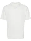 Ten C Short-sleeve Cotton T-shirt In Grey