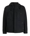 Ten C Long Sleeve Casual Jacket In Black