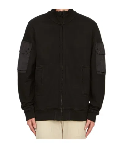 Ten C Long Sleeve Casual Jacket In Black