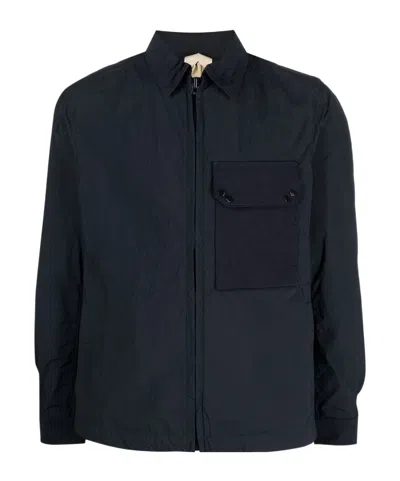 Ten C Long-sleeved Casual Jacket In Black
