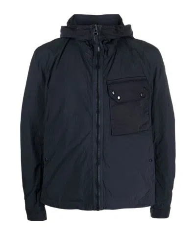 Ten C Long-sleeved Casual Jacket In Black