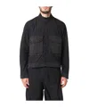 Ten C Long-sleeved Casual Jacket In Black