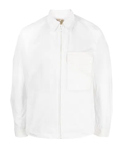 TEN C POCKET ZIP-UP SHIRT JACKET