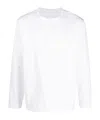 Ten C Long Sleeved T-shirt In White