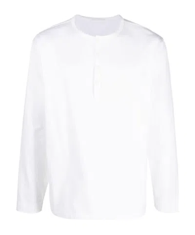 Ten C Long Sleeved T-shirt In White