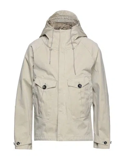 Ten C Man Jacket Beige Size 40 Polyacrylic, Polyamide In Neutral