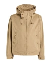 Ten C Man Jacket Beige Size 44 Polyester, Polyamide In Brown