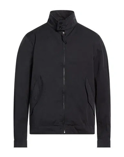 Ten C Man Jacket Charcoal Size 44 Polyester, Polyamide In Black