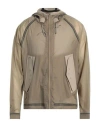 Ten C Man Jacket Khaki Size 42 Polyamide, Polyester In Beige