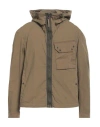 Ten C Man Jacket Military Green Size 42 Polyamide, Polyester