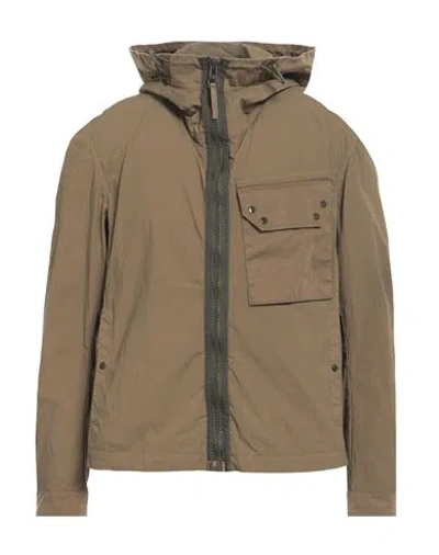 Ten C Man Jacket Military Green Size 42 Polyamide, Polyester