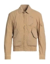 Ten C Man Jacket Sand Size 40 Polyamide, Polyester In Beige