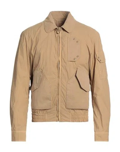 Ten C Man Jacket Sand Size 40 Polyamide, Polyester In Beige