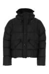 Ten C Black Nylon Down Jacket In Black