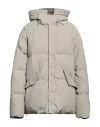 Ten C Man Down Jacket Beige Size 42 Polyamide In Beige