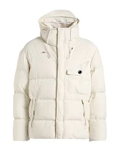 Ten C Man Puffer Ivory Size 42 Polyamide In White