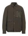 Ten C Man Puffer Military Green Size 42 Polyamide, Polyester