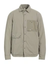 Ten C Man Puffer Sage Green Size 38 Polyamide, Polyester