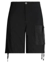 Ten C Man Shorts & Bermuda Shorts Black Size 34 Polyamide, Polyester In Black