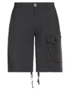 Ten C Man Shorts & Bermuda Shorts Black Size 36 Polyamide, Polyester In Black