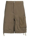 Ten C Army Green Shorts