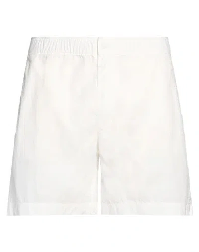 Ten C Man Shorts & Bermuda Shorts White Size 32 Polyamide, Cotton