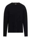 Ten C Black Wool Jumper In Black
