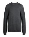 Ten C Man Sweater Charcoal Size 40 Virgin Wool In Multi