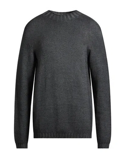 Ten C Man Sweater Charcoal Size 40 Virgin Wool In Multi
