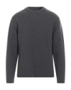 Ten C Man Sweater Lead Size 40 Wool, Polyamide, Elastane In Grey
