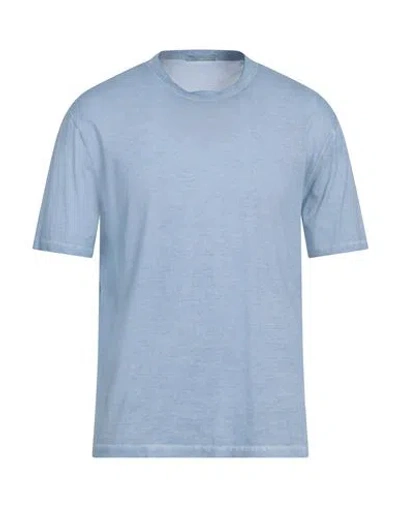 Ten C Man T-shirt Azure Size 3xl Cotton In Blue