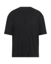 Ten C Man T-shirt Black Size M Cotton In Black
