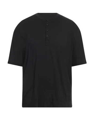 Ten C Man T-shirt Black Size L Cotton