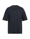 Ten C Man T-shirt Midnight Blue Size L Cotton