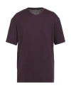 Ten C Man T-shirt Plum Size Xl Cotton In Brown