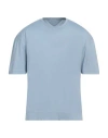 Ten C Man T-shirt Sky Blue Size 3xl Cotton