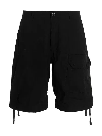 Ten C Men Cargo Bermuda Shorts In Black