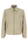 Ten C Sand Nylon Freezer Ii Jacket In Green