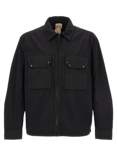 Ten C Mid Layer Jacket In Black