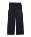 Ten C Multi-pocket Casual Pants In Black