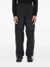 Ten C Utility Cargo Pants Drawstring Hem In Black