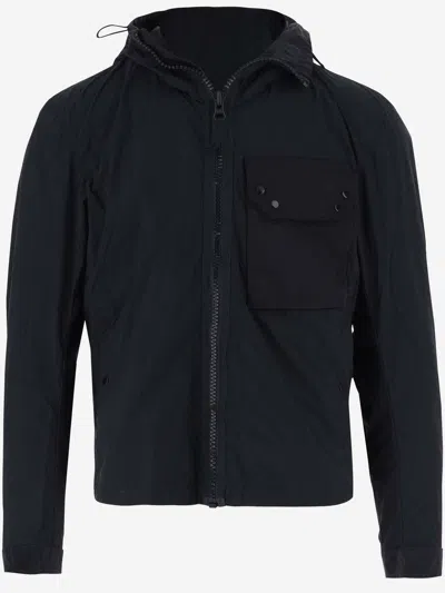 Ten C Nylon Jacket In Black