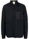 Ten C Button-up Cotton Jacket In Black