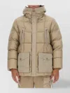 Ten C Oversize Quilted Hooded Jacket