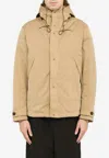 Ten C Padded Jacket Drawstring Hood