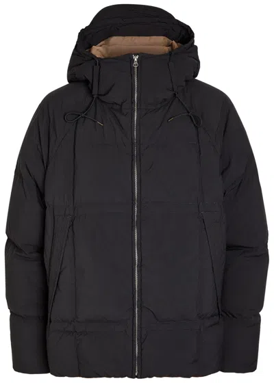 Ten C Padded Shell Jacket In Black