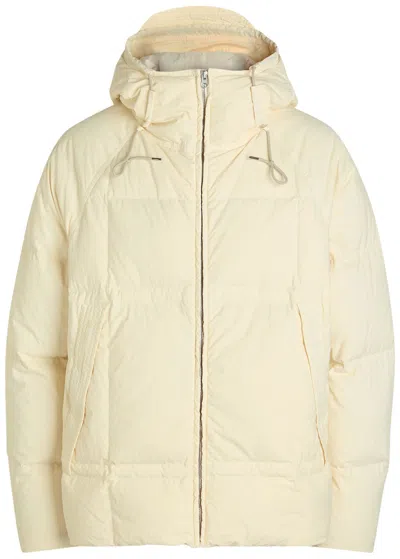 Ten C Padded Shell Jacket In Neutral