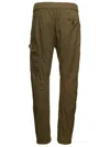 Ten C Green Pants With Elastic Waist In Green