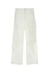 Ten C Straight-leg Cargo Pants In White