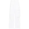 Ten C Straight-leg Cargo Pants In White
